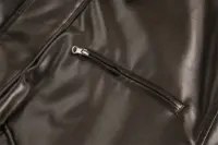 Шкіряна куртка "Fuzzy"