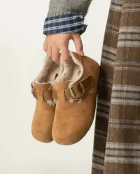 Зимові сабо "Fur Clogs"